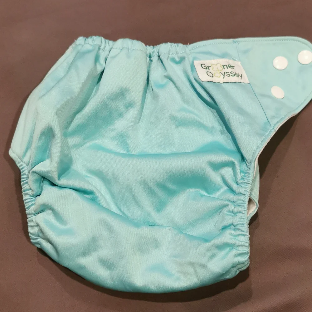 Beach Bum pocket cloth diaper set